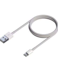 Cable USB 2.0 Lightning Aisens A102-0542/ USB Macho - Lightning Macho/ Hasta 2.5W/ 60Mbps/ 50cm/ Blanco