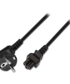 Cable Alimentación Trébol Aisens A132-0172/ CEE(7-7) Macho - C5 Hembra/ Hasta 1500W/ 1.5m