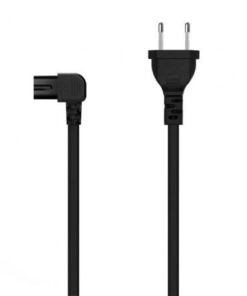 Cable Alimentación Forma 8 Aisens A132-0598/ CEE7/16 Macho - C7 Hembra/ Hasta 1500W/ 1.8m/ Negro