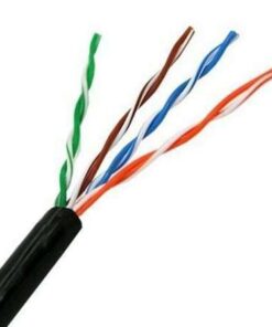 Bobina de Cable RJ45 para Exteriores UTP Aisens A133-0212 Cat.5e/ 100m/ Impermeable/ Negro