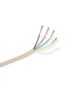 Bobina de Cable de Teléfono Aisens A143-0321 4C/ 100m/ Beige