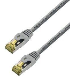 Cable de Red RJ45 SFTP Aisens A146-0339 Cat.7/ 15m/ Gris
