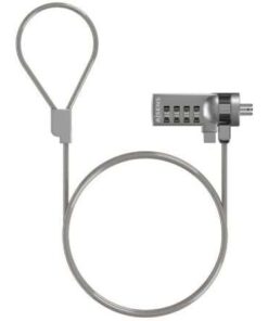 Cable de Seguridad para Portátiles Aisens ASLK-D40N01-SL/ 1.5m