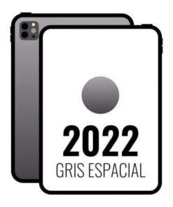 Apple iPad Pro 11" 2022 4th WiFi/ M2/ 1TB/ Gris Espacial - MNXK3TY/A