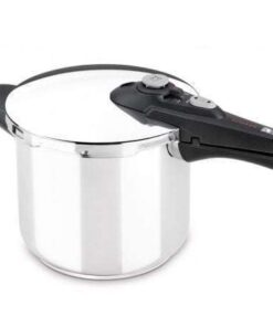 Olla a Presión Bra Vitesse A185102/ Ø22cm/ 6L/ Acero Inoxidable/ Apta para Inducción