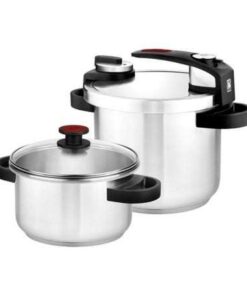 Pack 2 Ollas Bra Tekna A185605/ 4+7L/ Acero Inoxidable/ Apta para Inducción