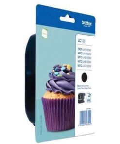 Cartucho de Tinta Original Brother LC-123/ Negro