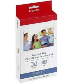Cartucho de Tinta Original Canon KP-36IP Multipack/ Tricolor + Papel Fotográfico