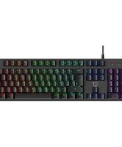 Teclado Gaming Mecánico Hiditec GK400 ARGB/ Switch Rojo
