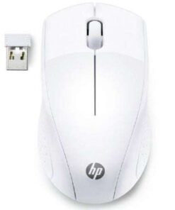 Ratón Inalámbrico HP 220/ Hasta 1600 DPI/ Blanco Nieve