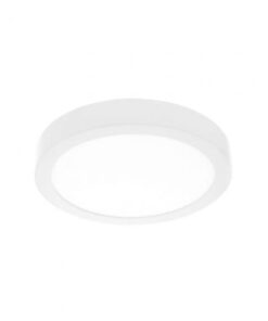 Downlight Iglux SUP-102318-FB V2/ Circular/ Ø220 x 35mm/ Potencia 18W/ 1700 Lúmenes/ 6000ºK/ Blanco