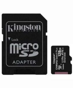 Tarjeta de Memoria Kingston CANVAS Select Plus 128GB microSD XC con Adaptador/ Clase 10/ 100MBs