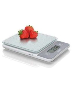 Báscula de Cocina Electrónica Laica KS1320/ hasta 5kg/ Plata