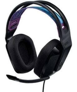 Auriculares Gaming con Micrófono Logitech G335/ Jack 3.5/ Negros