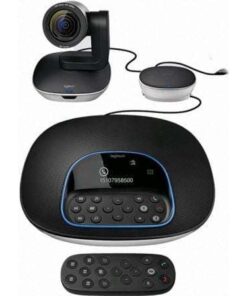 Sistema de  Videoconferencia Logitech Group/ Enfoque Automático/ Full HD