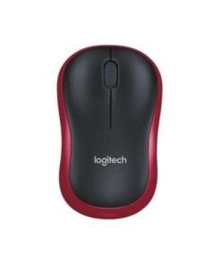 Ratón Inalámbrico Logitech M185/ Hasta 1000 DPI/ Rojo