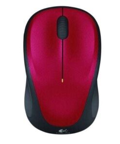 Ratón Inalámbrico Logitech M235/ Hasta 1000 DPI/ Rojo