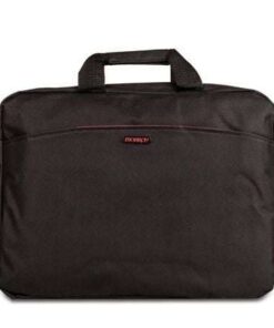 Maletín Monray Enterprise para Portátiles hasta 15.6"/ Negro/ Rojo