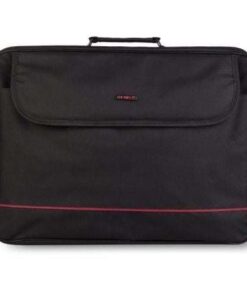 Maletín Monray Passenger Plus para Portátiles hasta 18"/ Cinta para Trolley/ Negro