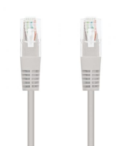 Cable de Red RJ45 UTP Nanocable 10.20.0410 Cat.6/ 10m/ Gris