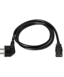 Cable Alimentación Nanocable 10.22.0102/ Schuko Macho - C13 Hembra/ 1.5m/ Negro