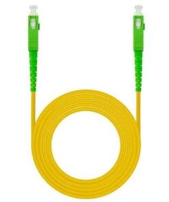 Cable de Fibra Óptica G657A2 Nanocable 10.20.0002/ LSZH/ 2m/ Amarillo