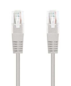 Cable de Red RJ45 UTP Nanocable 10.20.1310 Cat.6/ 10m/ Gris
