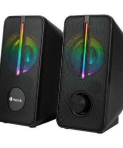 Altavoces NGS GSX-150/ 12W/ 2.0/ Negros