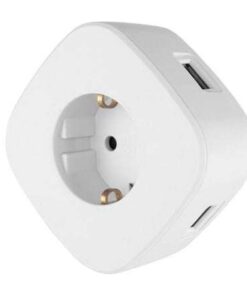 Enchufe Orbegozo EN 1500/ 1 Toma Schuko/ 3 Tomas USB