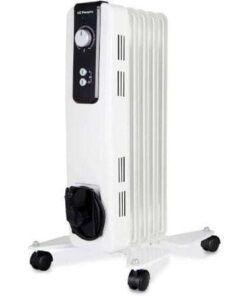 Radiador de Aceite Orbegozo RH 1000/ 2 Potencias/ 500-1000W/ 5 Elementos Caloríficos