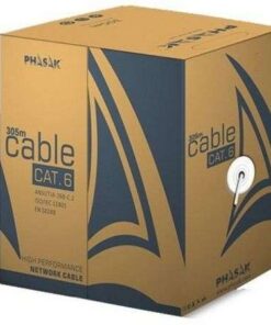 Bobina de Cable RJ45 FTP Phasak PHR 6312 Cat.6/ 305m/ Gris