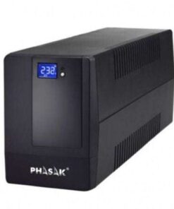 SAI Línea Interactiva Phasak 2000 VA LCD/ 2000VA/ 4 Salidas/ Formato Torre