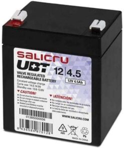 Batería Salicru UBT 12/4,5 compatible con SAI Salicru según especificaciones