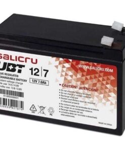 Batería Salicru UBT 12/7 V2 compatible con SAI Salicru según especificaciones