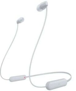 Auriculares Inalámbrico Intrauditivos Sony WI-C100/ con Micrófono/ Bluetooth/ Blancos