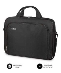 Maletín Subblim Oxford para Portátiles hasta 14"/ Negro