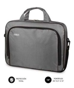 Maletín Subblim Oxford para Portátiles hasta 14"/ Gris