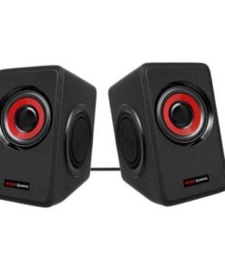 Altavoces Mars Gaming MS1/ 10W/ 2.0/ Rojos