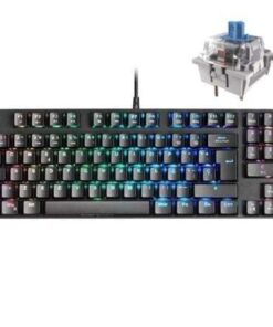 Teclado Gaming Mecánico Mars Gaming MKREVOPROBES/ Switch Azul