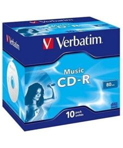 CD-R Verbatim Music 16X/ Caja-10uds