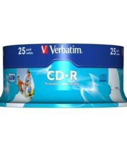 CD-R Verbatim AZO Imprimible 52X/ Tarrina-25uds