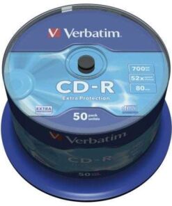 CD-R Verbatim Datalife 52X/ Tarrina-50uds