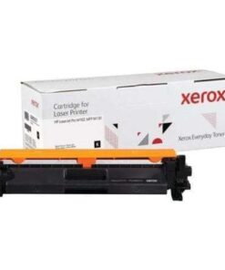 Tóner compatible Xerox 006R03637 compatible con HP CF217A/ 1600 páginas/ Negro