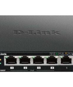 Switch D-Link DES-1005P 5 Puertos/ RJ45 10/100Mbps PoE