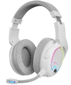 Auriculares Gaming Inalámbricos con Micrófono Mars Gaming MHW100/ Jack 3.5/ Blancos