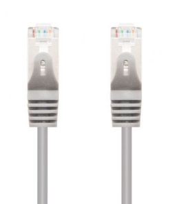 Cable de Red RJ45 FTP Nanocable 10.20.0810 Cat.6/ 10m/ Gris