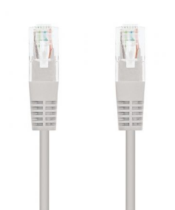 Cable de Red RJ45 UTP Nanocable 10.20.0403 Cat.6/ 3m/ Gris