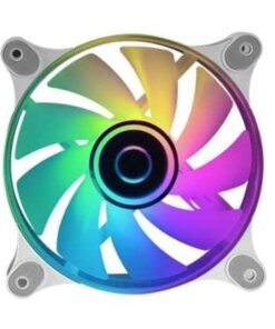 Ventilador Mars Gaming MF-3D/ 12cm/ ARGB/ Blanco
