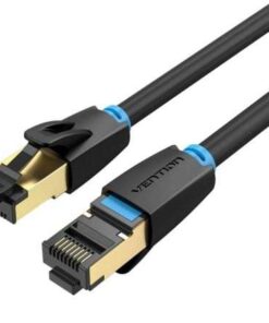 Cable de Red RJ45 SFTP Vention IKABL Cat.8/ 10m/ Negro