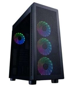 Caja Gaming Semitorre Hiditec H1 Air ARGB